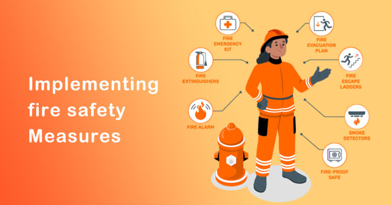 Implementing fire safety measures in industrial facilities using EAM systems