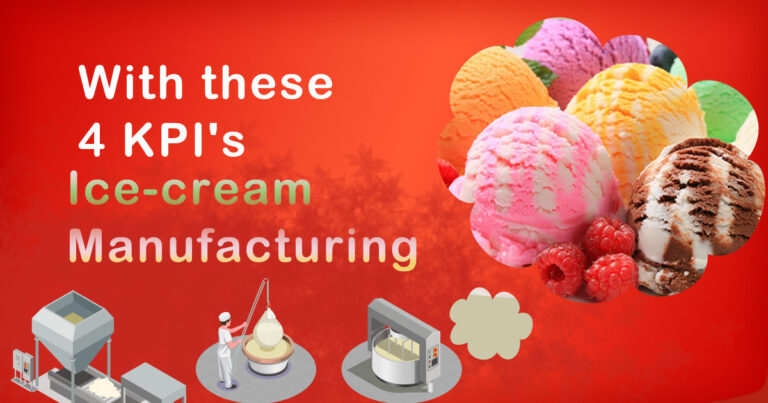 With these 4 KPI’s, you can become Superhero of Improvisation in Ice-cream Manufacturing